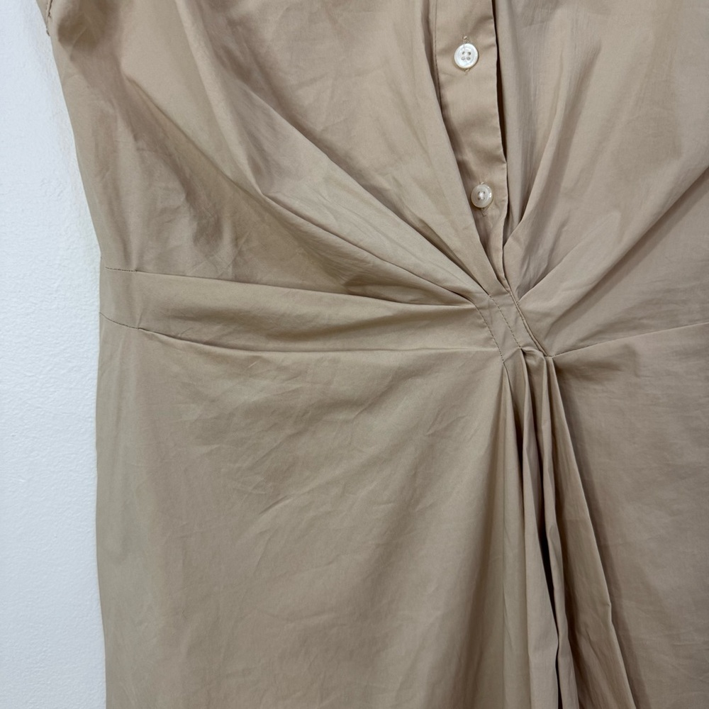 Luxely Haven Faux Wrap Dress in Irish Cream Size 8 - Picture 4 of 6